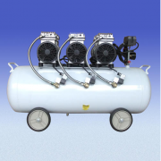 自散熱無油潤滑空氣渦旋壓縮機的研究